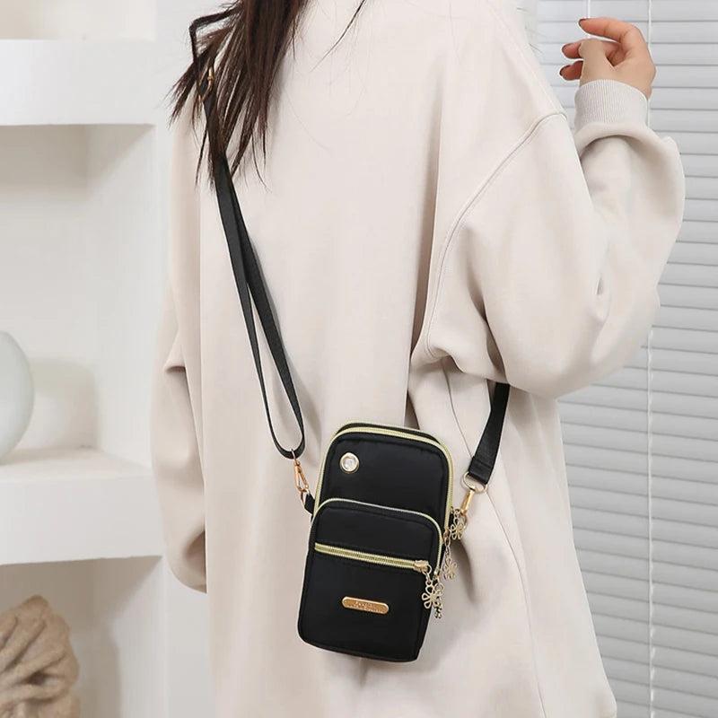 Casual Waterproof Crossbody Bag Women Shoulder Elbow Bag