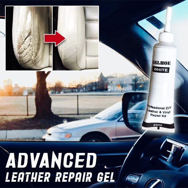 Advanced Leather Repair Gel, Professional DIY Leather and Vinyl Repair Kit, Boat or Auto Car Seats