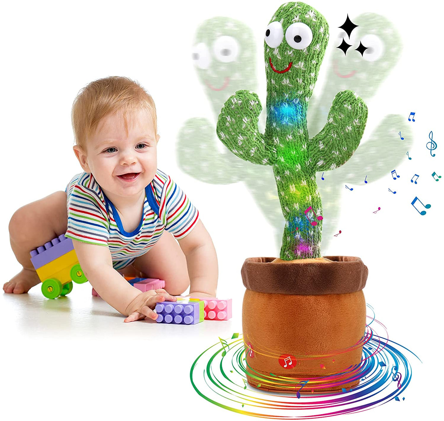 Cactus Toy Electronic Shake Dancing Toy With The Song Dancing Cactus Childhood Education Toy