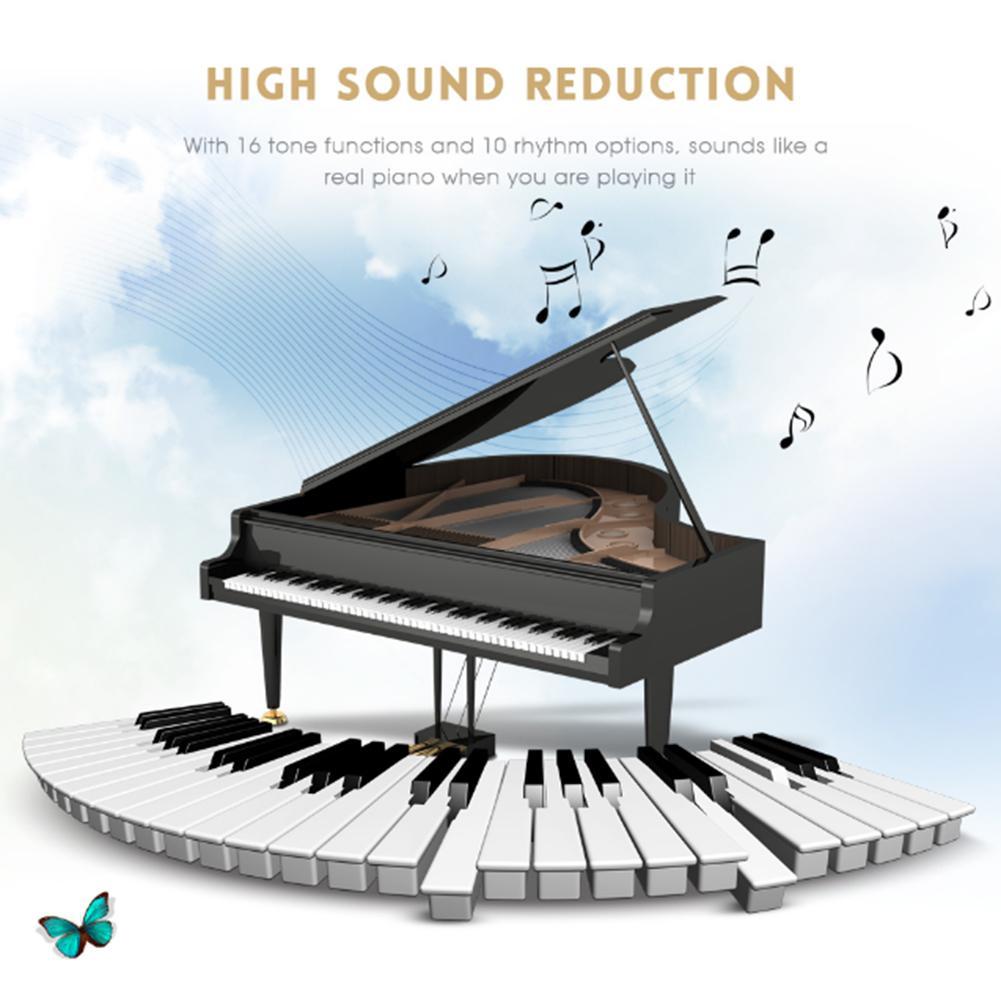 49 Keys Roll Up Piano Upgraded Portable Electronic Keyboard Hand Rolling Up Piano Plastic and Silicone Piano for Children Adult Flexible & Foldable