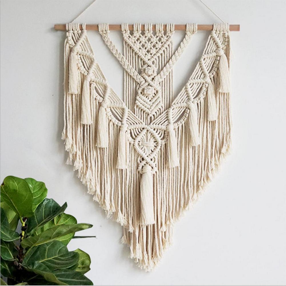 Wall Hanging Hand-Woven Macrame