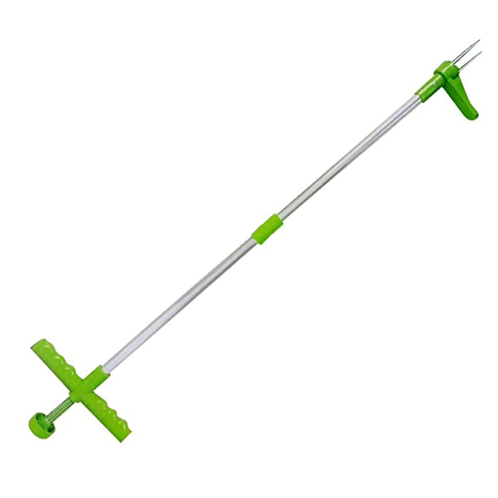 Weed Puller, Stand Up Weeder Hand Tool, Long Handle Garden Weeding Tool with 3 Claws