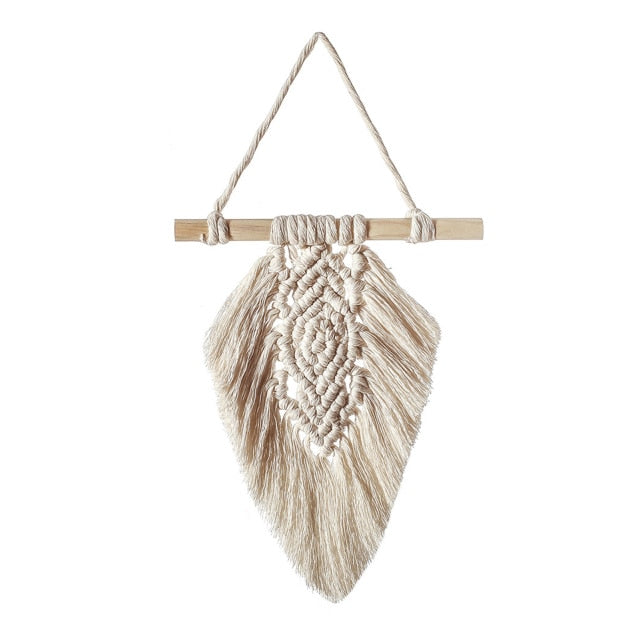 Wall Hanging Hand-Woven Macrame