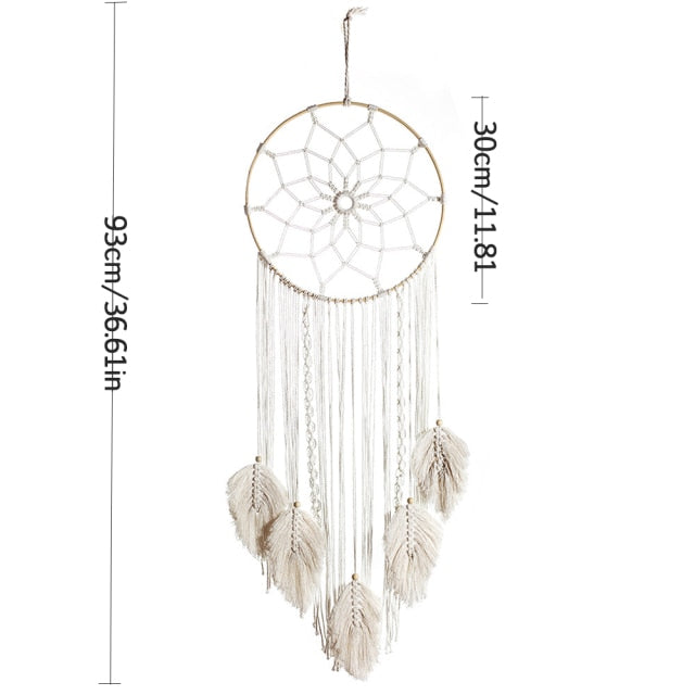 Wall Hanging Hand-Woven Macrame