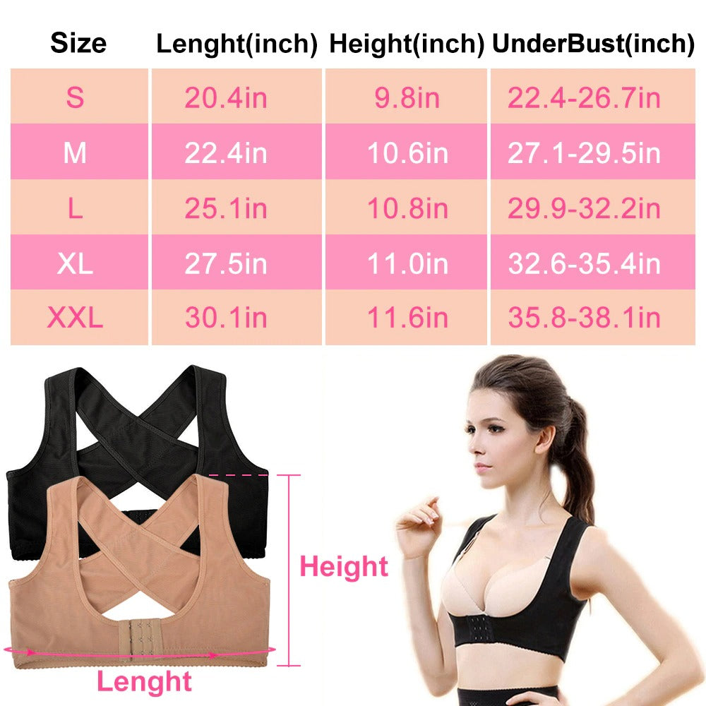 Women Back Brace Support Belt